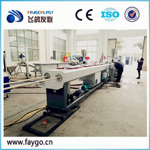 PVC plastic pipe extrusion production line